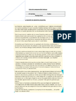 Guía de Comprensión Lectora Misión Alfa Centauro