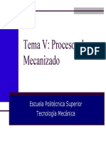 Proceso de Mecanizado