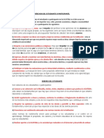 Derechos Del Estudiante o Participante