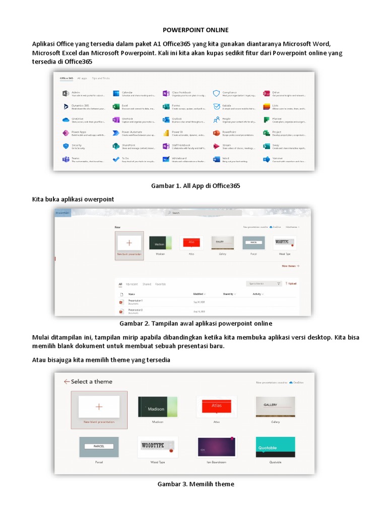 Modul 2 - PowerPoint Online Dan Microsoft Stream | PDF | Karier ...