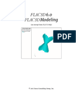 Flac3d 600 Modeling