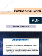 4. CLINICAL ASESSMENT & EVALUATION