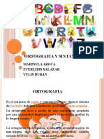 Reglas de ortografía y sintaxis en español