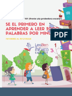 Se El Primero en Aprender A Leer 2000 Palabras Por Minuto