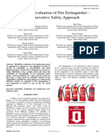 Reliability Evaluation of Fire Extinguisher - An Innovative Safety Approach