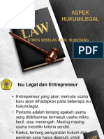 Aspek Hukum-Legal