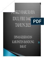 Expose Posko Lebaran Dinkes Kbb2021 Bu Eming