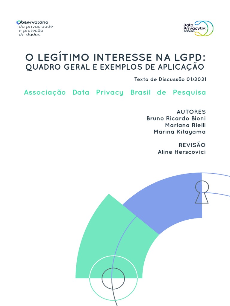 PDF) Xeque-Mate: o tripé de proteção de dados pessoais no xadrez das  iniciativas legislativas no Brasil