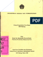 Pendidikan Bahasa Dan Pembangunan - Prof. Dr. Zuchridin Suryawinata