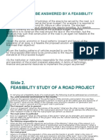 Slide 1. Questions To Be Answered by A Feasibility Study