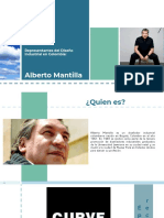Alberto Mantilla - Diseñador Industrial