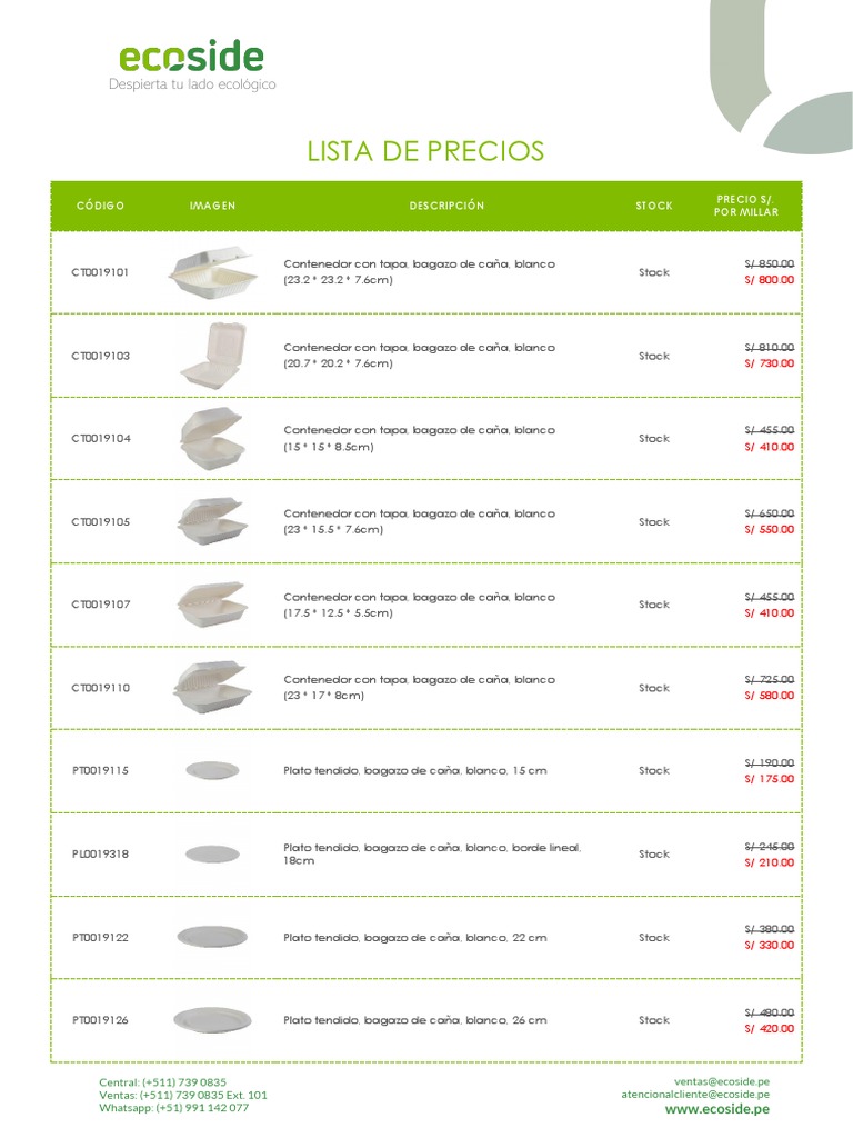 Lista de Precios Mayo PDF