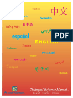 121 - Trilingual - Reference - Manual - English - Spanish - Chinese