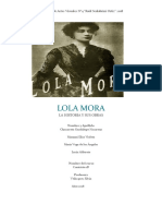 Historia de Lola Mora