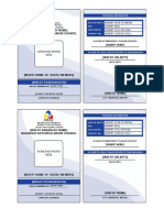 BADAC TEMPLATE - Identification Card Template