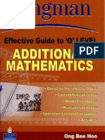LEG O Level Additional Maths