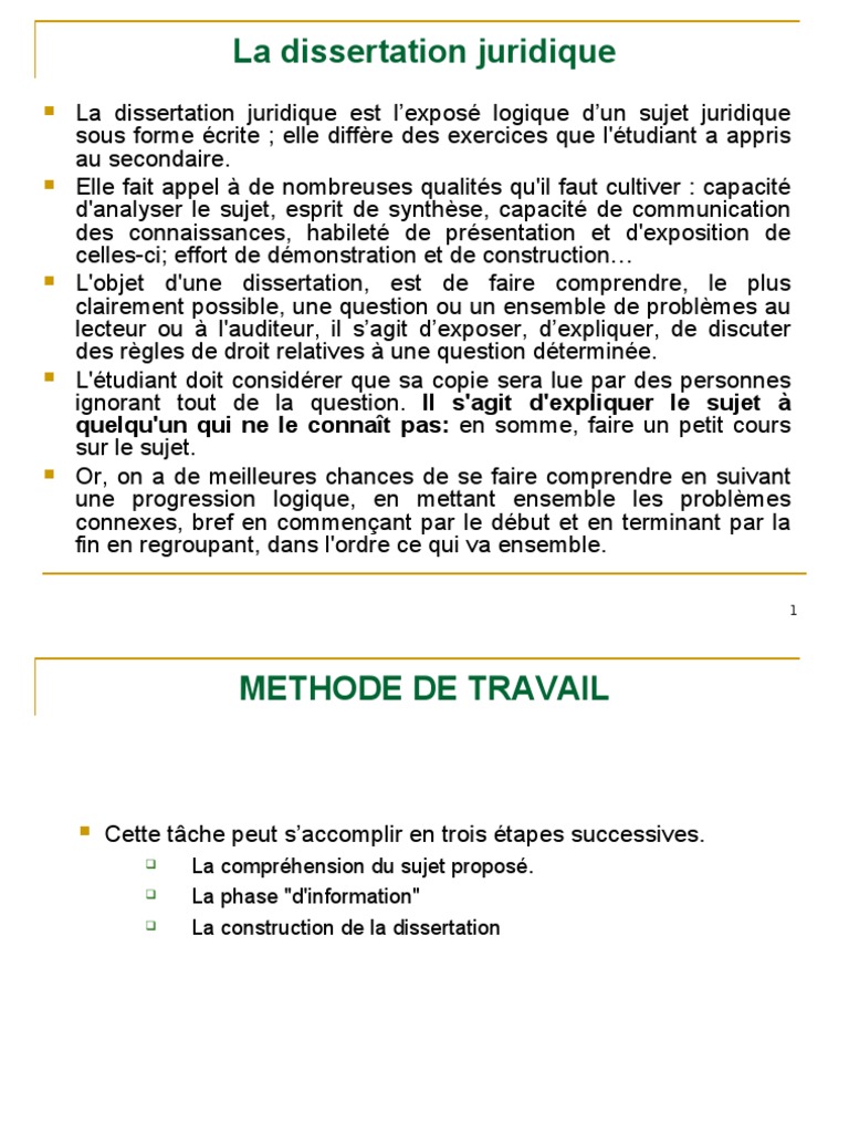 conclusion dissertation juridique