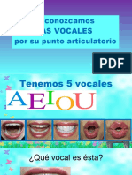 Reconozcamos Las Vocales Por Su Punto Articulatorio