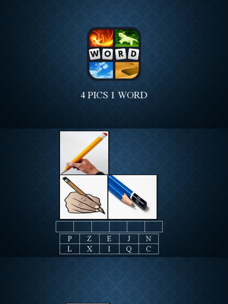 4 Pics 1 Word