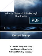 What Is Network Marketing?: MLM Training