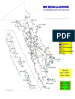 Peta Jaringan Jalan Sumbar