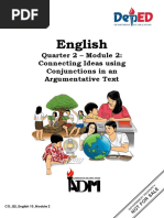 English10 Q2 Mod2 ConnectingIdeasUsingConjunctionsinanArgumentativeText V4