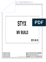 HP Elitebook 2560p Inventec Styx MV Laptop Schematics