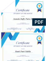 Certificate: Ananda Rafly Putra D