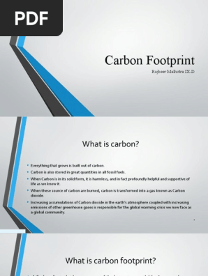 Carbon Footprint