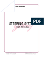 Steering System: (Non Tiltable)