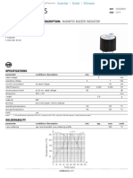 MODEL: CMI-1295-0585T Description: Magnetic Buzzer Indicator