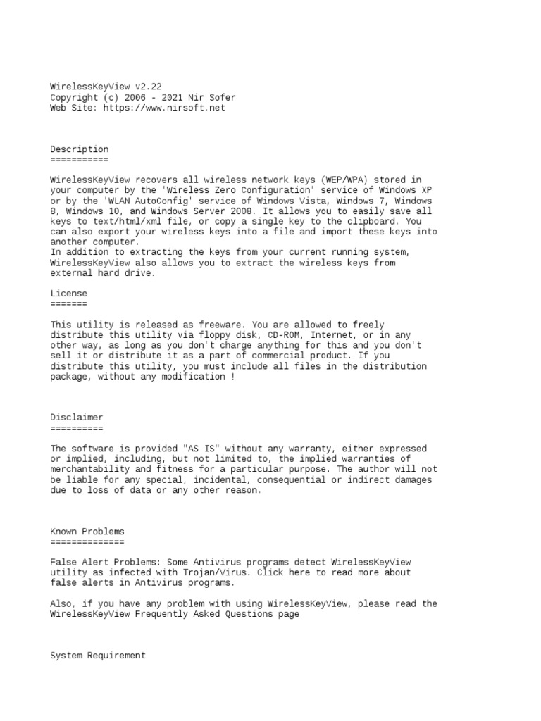 Readme | PDF | Windows Registry | Microsoft Windows