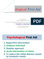 Psychological: First Aid