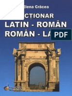 CRACEA Elena Dictionar Roman Latin Latin Roman