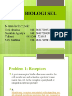 UTS BIOLOGI SEL: Protein Receptors and Cell Signaling