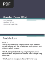 Kerangka Inti Dan Cara Kerja HTML | PDF