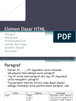 P6 Materi-Elemen Dasar HTML (Ok)