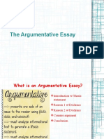 Argumentative Essay