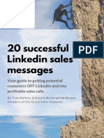 LinkedIn Message Templates for Sales | PDF | Linked In | Corporate Finance
