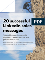 20 Successful Linkedin Sales Messages