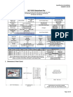 XL7 OCS Datasheet For: 1. Specifications