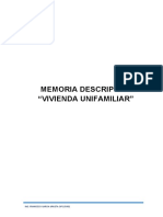 Memoria Descriptiva