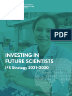 Investing in Future Scientists: IFS Strategy 2021-2030