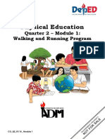 Physical Education: Quarter 2 - Module 1: Walking and Running Program