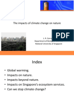 The Impacts of Climate Change On Nature