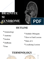Brainste M Syndrome: Presenter: Dr. Dhayu Pandia Pembimbing: Dr. Iskandar Nasution, Sp. S, FINS
