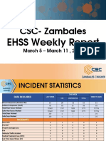 CSC Zambales Project - EHS Weekly Report - (Mar 4 - Mar 11, 2021)