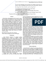 Research and Implementation of Auto Parking System Based On Ultrasonic Sensors