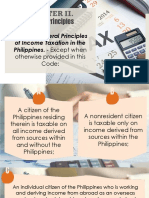 General Principles: General Principles of Income Taxation in The Philippines. - Except When