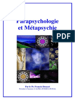 Parapsychologie Et Métapsychie: Par Le Pr. Francis Dessart